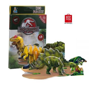 Dinosaur 3D puzzle