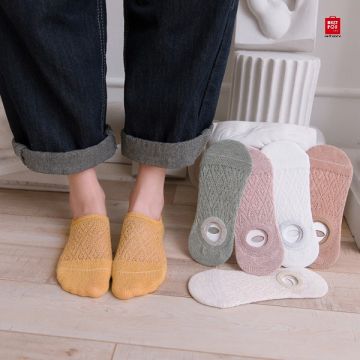 2 Pairs Women Invisible Mesh Socks
