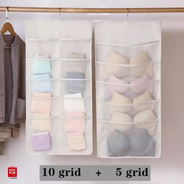 Double Sided Hanging Bag-Model 1-Grey