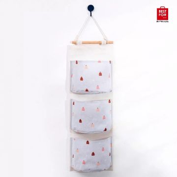 3 Pockets Wall Hanging Bag-Model 1