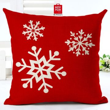 Red Christmas Pillowcase-Model 4