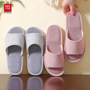 Striped Slippers