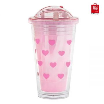 Double Layer Pink Cup-Model 4