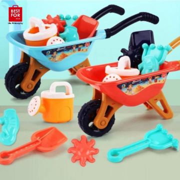 6 Pcs/Set Wheelbarrow Beach Toy