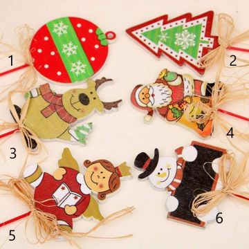 Christmas Cupcake Toppers-Model 1