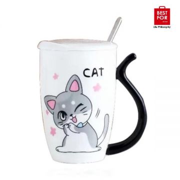 Cat Ceramic Mug-Model 1