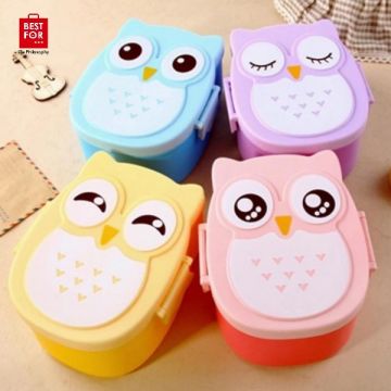 Kids Lunch Box Owl