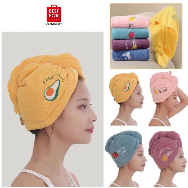 Quick dry hair discount cap